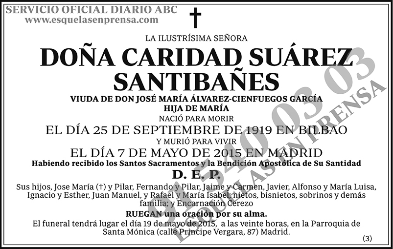 Caridad Suárez Santibañes